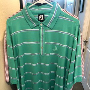 FootJoy Performance Golf Shirt, XXL, green
